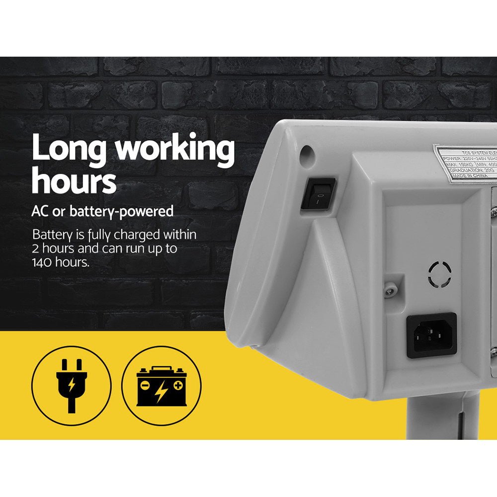 Platform Scales Digital 300KG Electronic Scale Counting LCD - Home & Garden > Scales > Kitchen Scales - Rivercity House & Home Co. (ABN 18 642 972 209) - Affordable Modern Furniture Australia