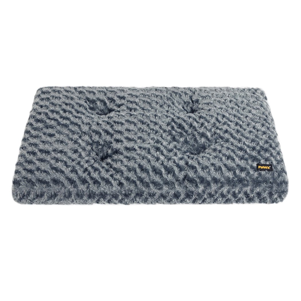 Plush Dog Bed Calming Soft Warm Washable - Grey - Rivercity House & Home Co. (ABN 18 642 972 209) - Affordable Modern Furniture Australia