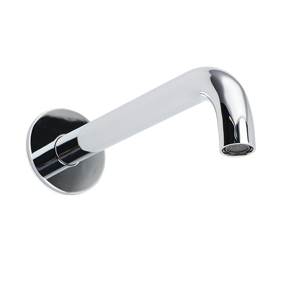 Polisehd Chrome Round 200mm Length Faucet Outlet Bath Tub Water Filler Spout Kit - Furniture > Bathroom > Shower Heads & Screens - Rivercity House & Home Co. (ABN 18 642 972 209) - Affordable Modern Furniture Australia