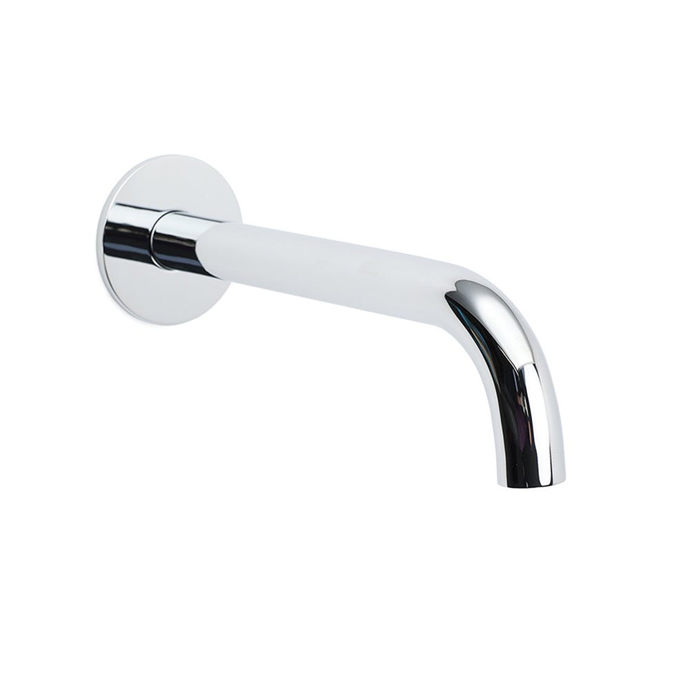 Polisehd Chrome Round 200mm Length Faucet Outlet Bath Tub Water Filler Spout Kit - Furniture > Bathroom > Shower Heads & Screens - Rivercity House & Home Co. (ABN 18 642 972 209) - Affordable Modern Furniture Australia