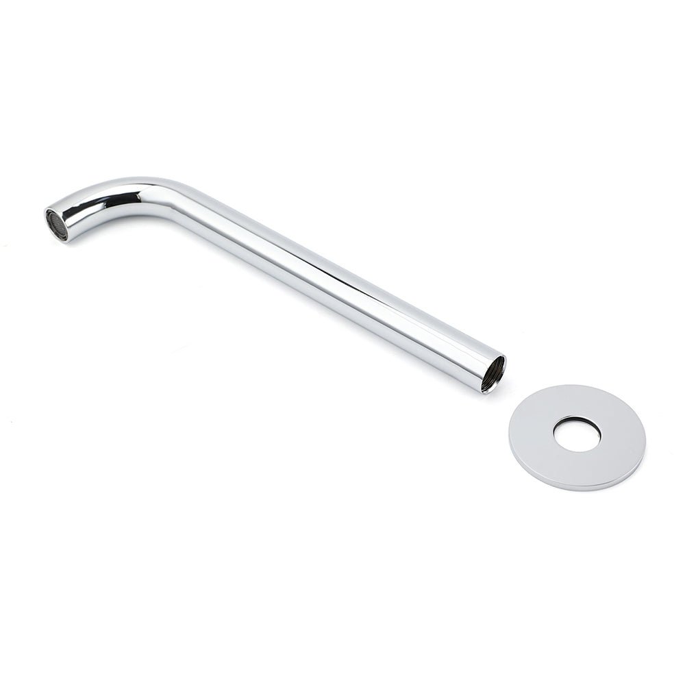 Polisehd Chrome Round 250mm Long Water Filler Spout Bath Tub Wall Mounted Outlet - Furniture > Bathroom > Shower Heads & Screens - Rivercity House & Home Co. (ABN 18 642 972 209) - Affordable Modern Furniture Australia