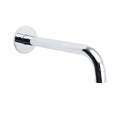 Polished Chrome 250mm Round Wall Mounted Bath Water Filler Spout - Chrome