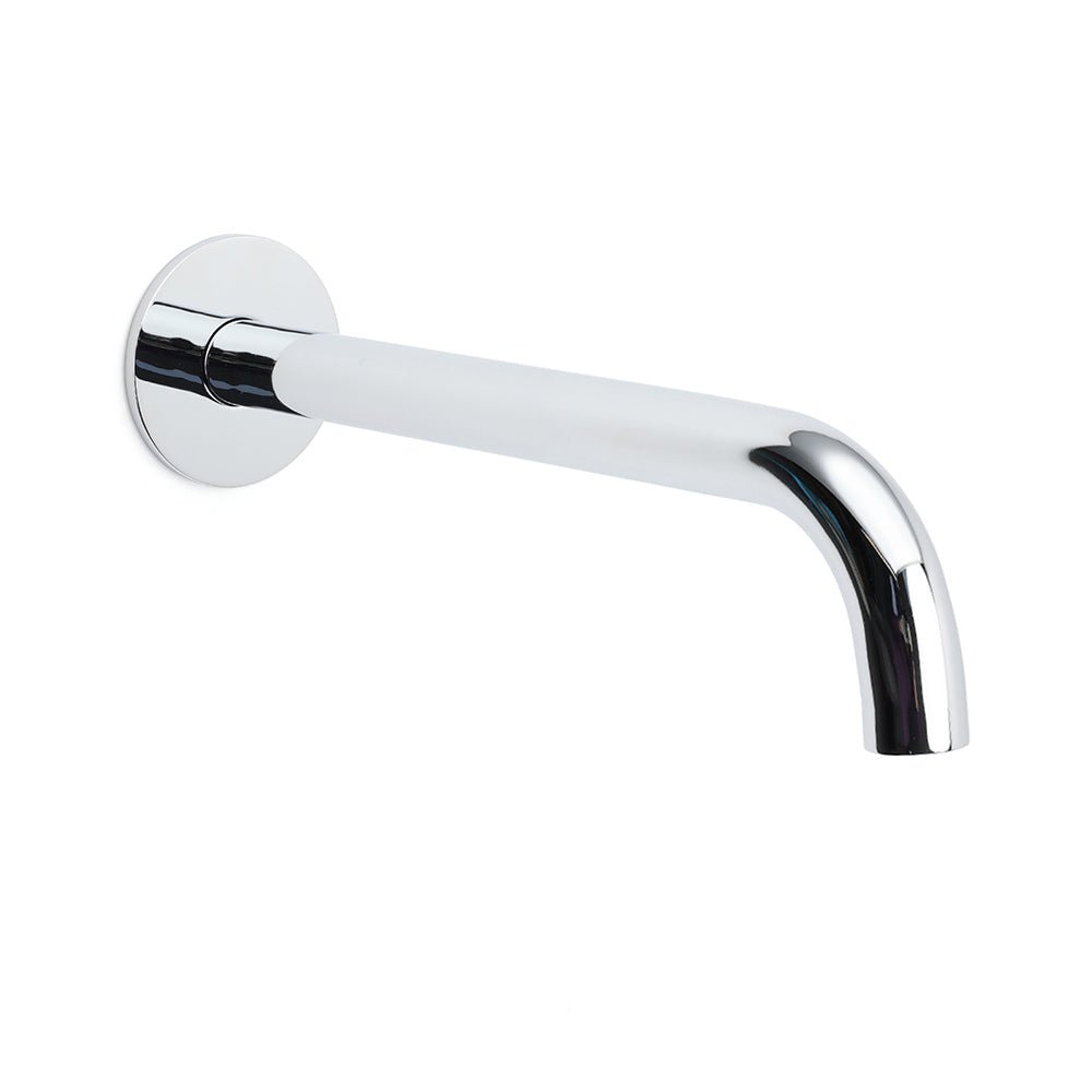 Polisehd Chrome Round 250mm Long Water Filler Spout Bath Tub Wall Mounted Outlet - Furniture > Bathroom > Shower Heads & Screens - Rivercity House & Home Co. (ABN 18 642 972 209) - Affordable Modern Furniture Australia