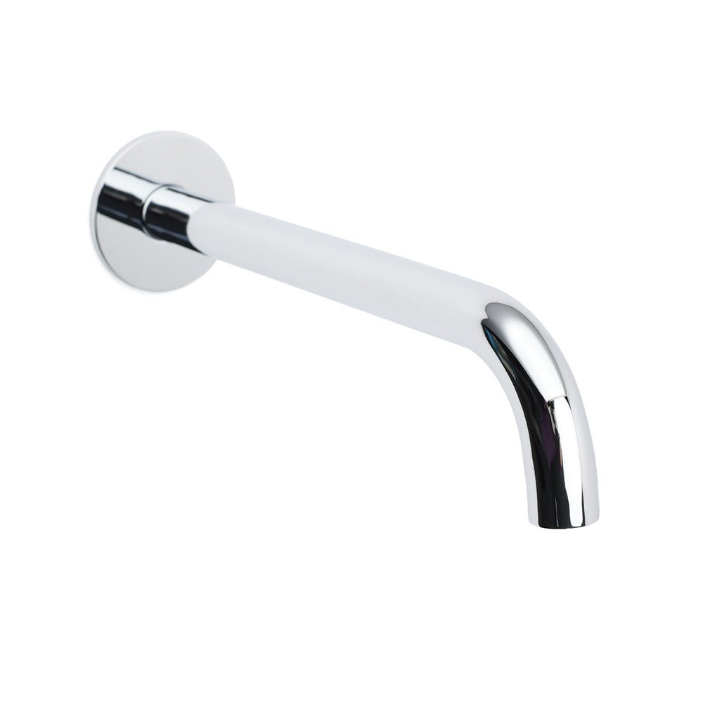 Polisehd Chrome Round 250mm Long Water Filler Spout Bath Tub Wall Mounted Outlet - Furniture > Bathroom > Shower Heads & Screens - Rivercity House & Home Co. (ABN 18 642 972 209) - Affordable Modern Furniture Australia