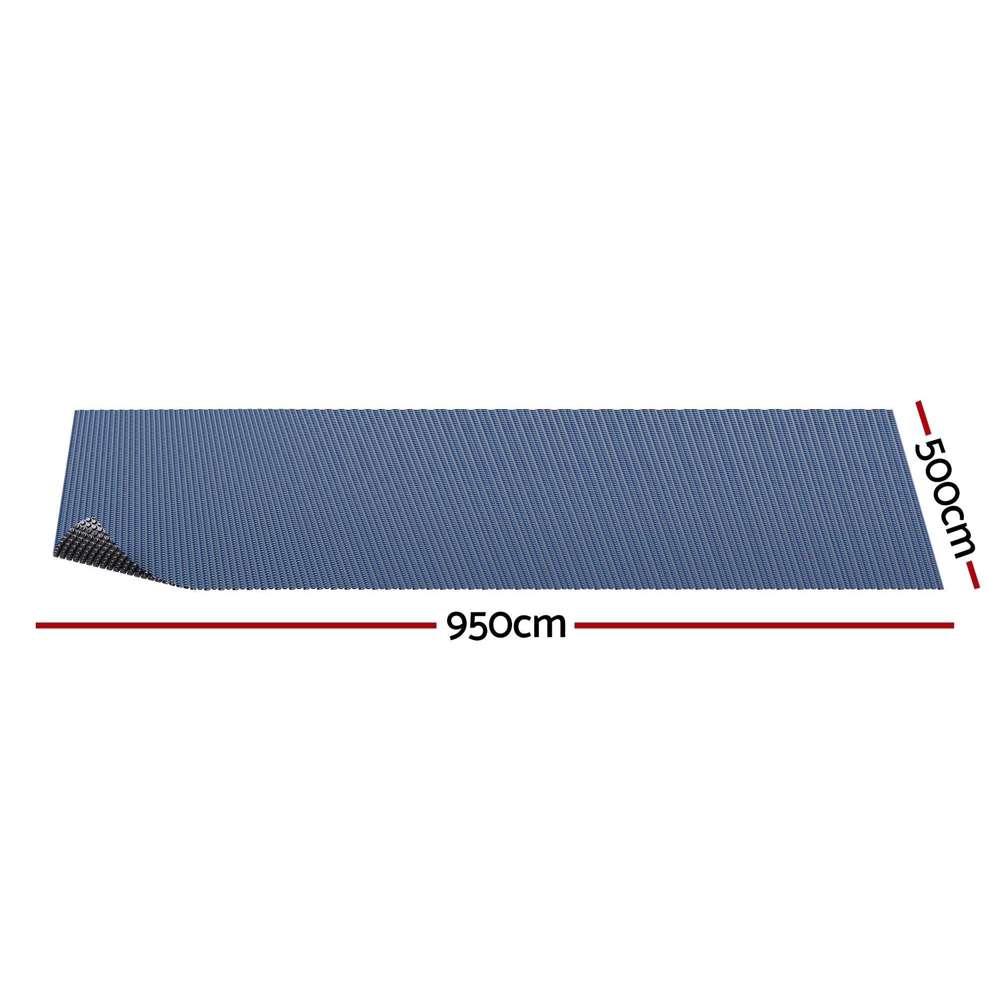 Pool Cover 500 Micron 9.5x5m Swimming Pool Solar Blanket Blue Black - Home & Garden > Pool & Accessories > Pool Covers & Accessories - Rivercity House & Home Co. (ABN 18 642 972 209) - Affordable Modern Furniture Australia