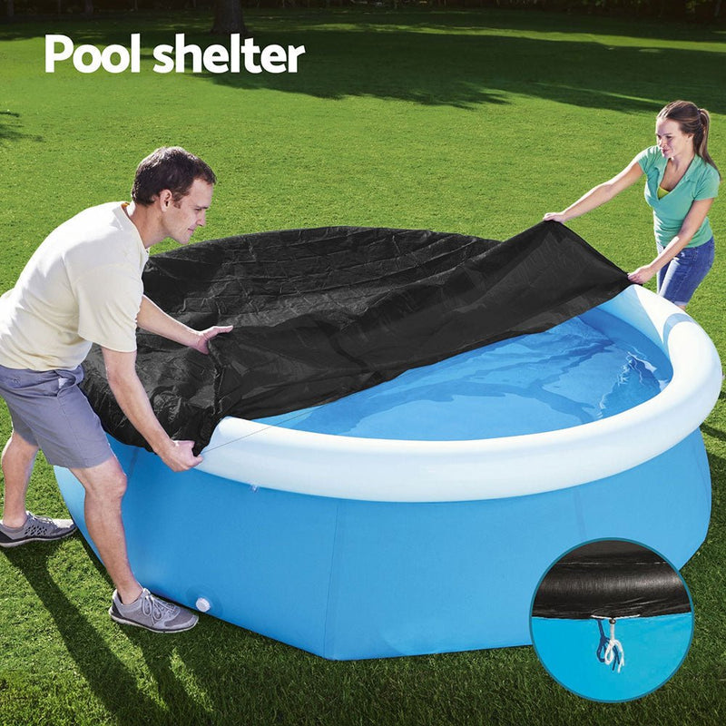 Pool Cover Fits 2.44m Above Ground Swimming Pool PVC Blanket - Home & Garden > Pool & Accessories > Pool Covers & Accessories - Rivercity House & Home Co. (ABN 18 642 972 209) - Affordable Modern Furniture Australia