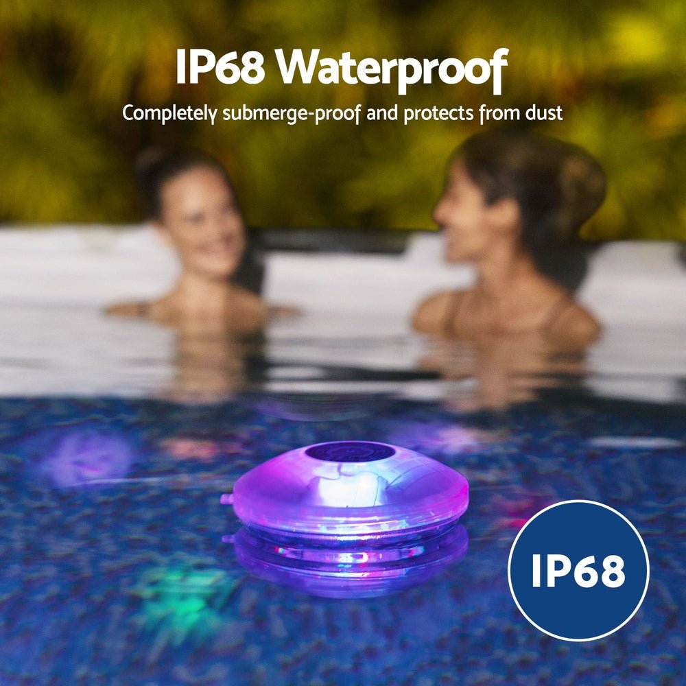 Pool Float Lamp LED Lights 7 Modes Multi Color Lamps For Pools - Home & Garden > Pool & Accessories > Swimming Pools - Rivercity House & Home Co. (ABN 18 642 972 209) - Affordable Modern Furniture Australia