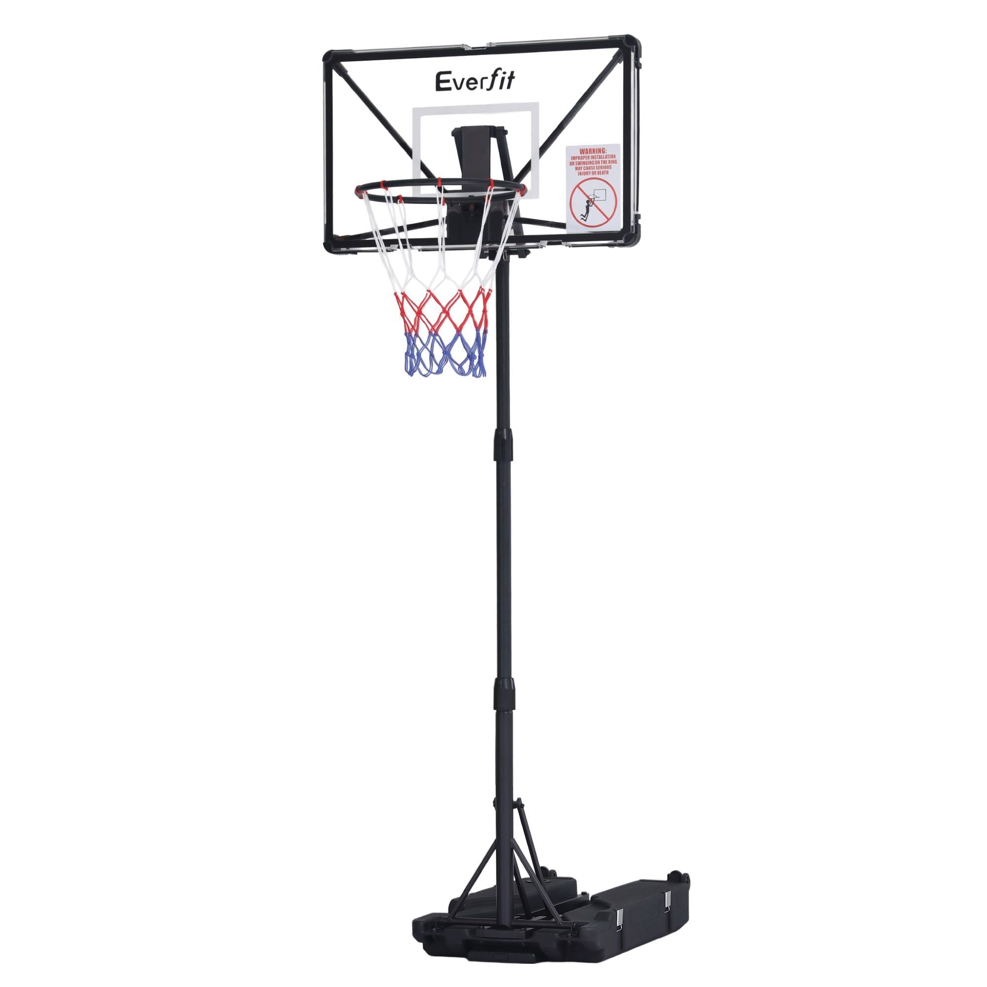 Portable Basketball Hoop System Adjustable Full Foldable Stand 2.07m - Sports & Fitness > Ball Sports > Basketball & Basketball Accessories - Rivercity House & Home Co. (ABN 18 642 972 209) - Affordable Modern Furniture Australia