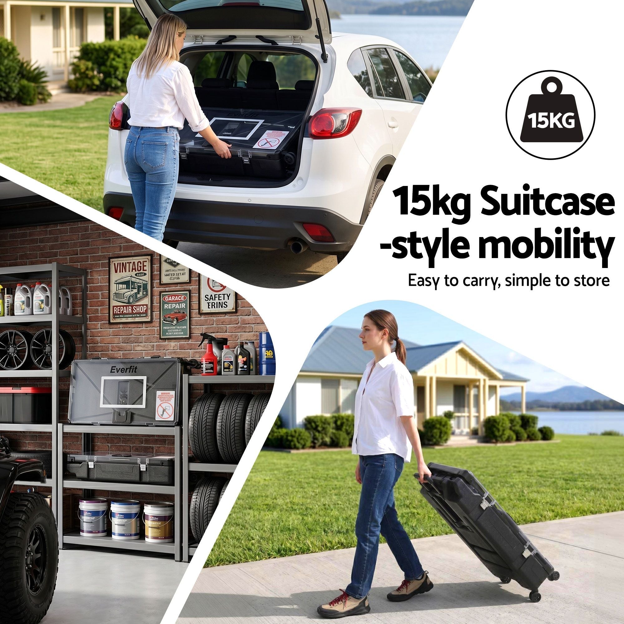 Portable Basketball Hoop System Adjustable Full Foldable Stand 2.07m - Sports & Fitness > Ball Sports > Basketball & Basketball Accessories - Rivercity House & Home Co. (ABN 18 642 972 209) - Affordable Modern Furniture Australia