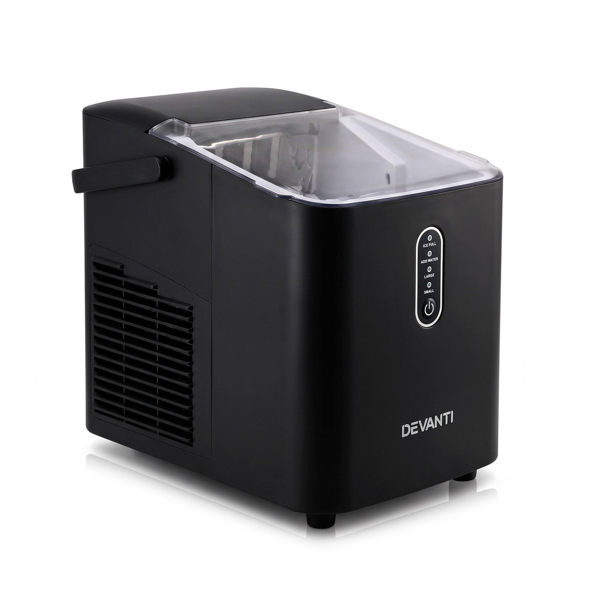 Portable Countertop Ice Maker Bullet Cube 12KG - Black - Appliances > Kitchen Appliances > Ice Makers - Rivercity House & Home Co. (ABN 18 642 972 209) - Affordable Modern Furniture Australia