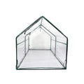 Portable Flower Garden Greenhouse with Roll-Up Door - Transparent
