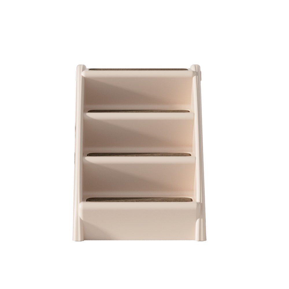 Portable Foldable Dog Ramp and Steps for Bed Sofa Car - Beige - Pet Care > Dog Supplies > Dog Steps & Ramps - Rivercity House & Home Co. (ABN 18 642 972 209) - Affordable Modern Furniture Australia