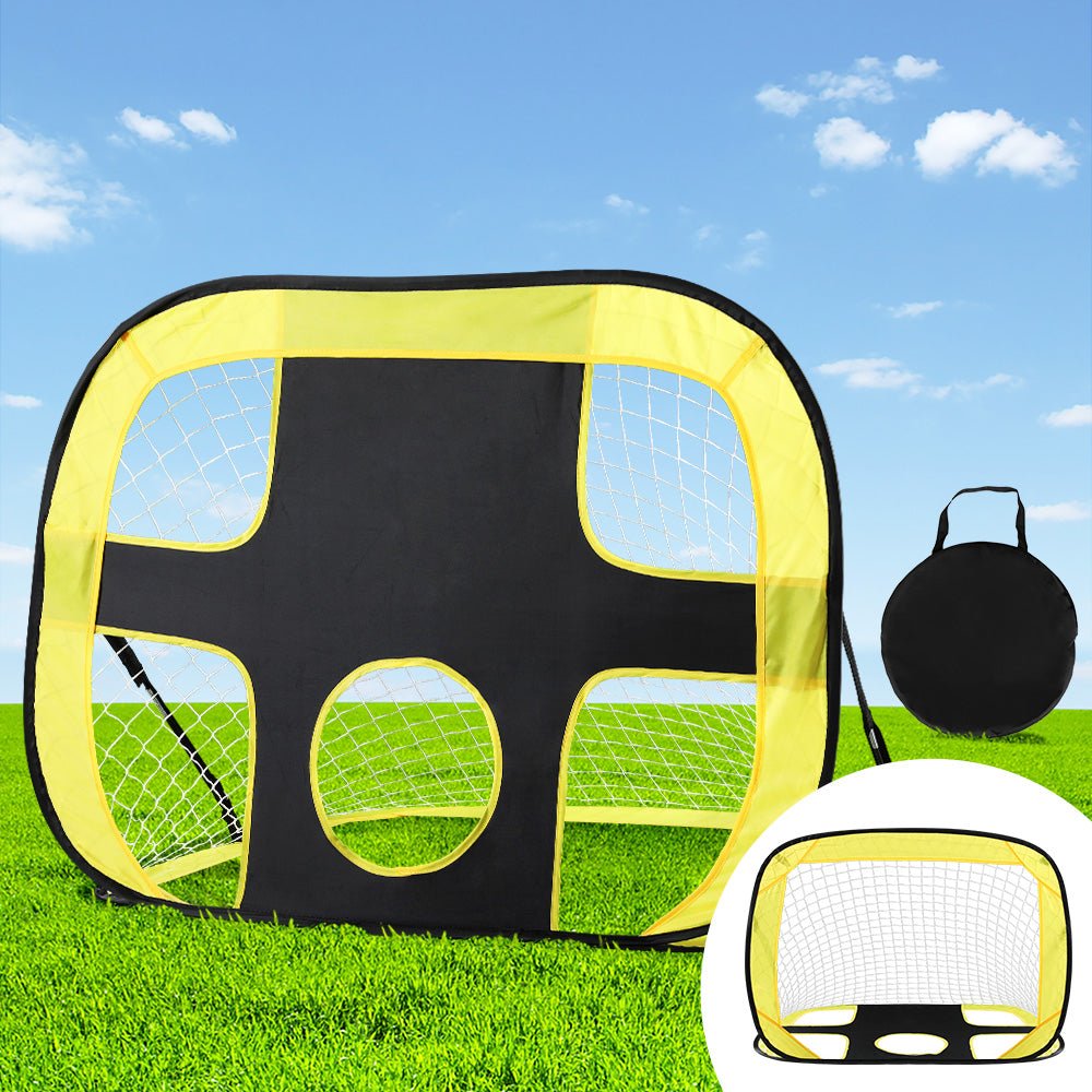 Portable Football Net Soccer Goal Rebound Target Hitter Training - Sports & Fitness > Fitness Accessories - Rivercity House & Home Co. (ABN 18 642 972 209) - Affordable Modern Furniture Australia