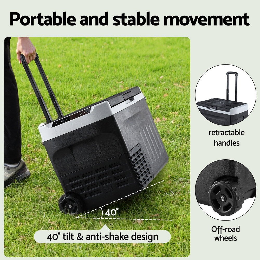 Portable Fridge 30L Bar Fridges Camping Freezer 12V/24V/240V - Outdoor Recreation > Camping > Camping Appliances - Rivercity House & Home Co. (ABN 18 642 972 209) - Affordable Modern Furniture Australia
