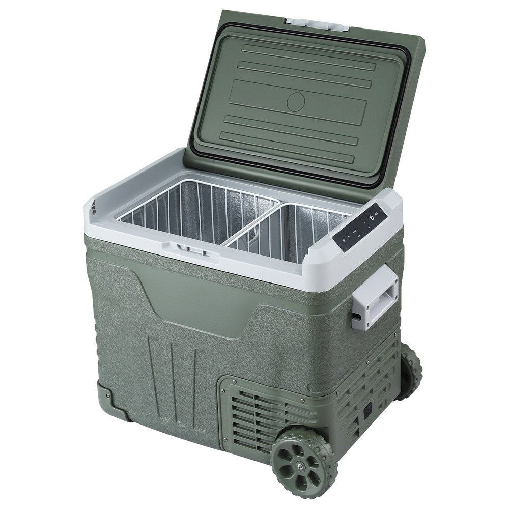 Portable Fridge 50L Camping Bar Fridges Freezer 12V/24V/240V - Outdoor Recreation > Camping > Camping Appliances - Rivercity House & Home Co. (ABN 18 642 972 209) - Affordable Modern Furniture Australia