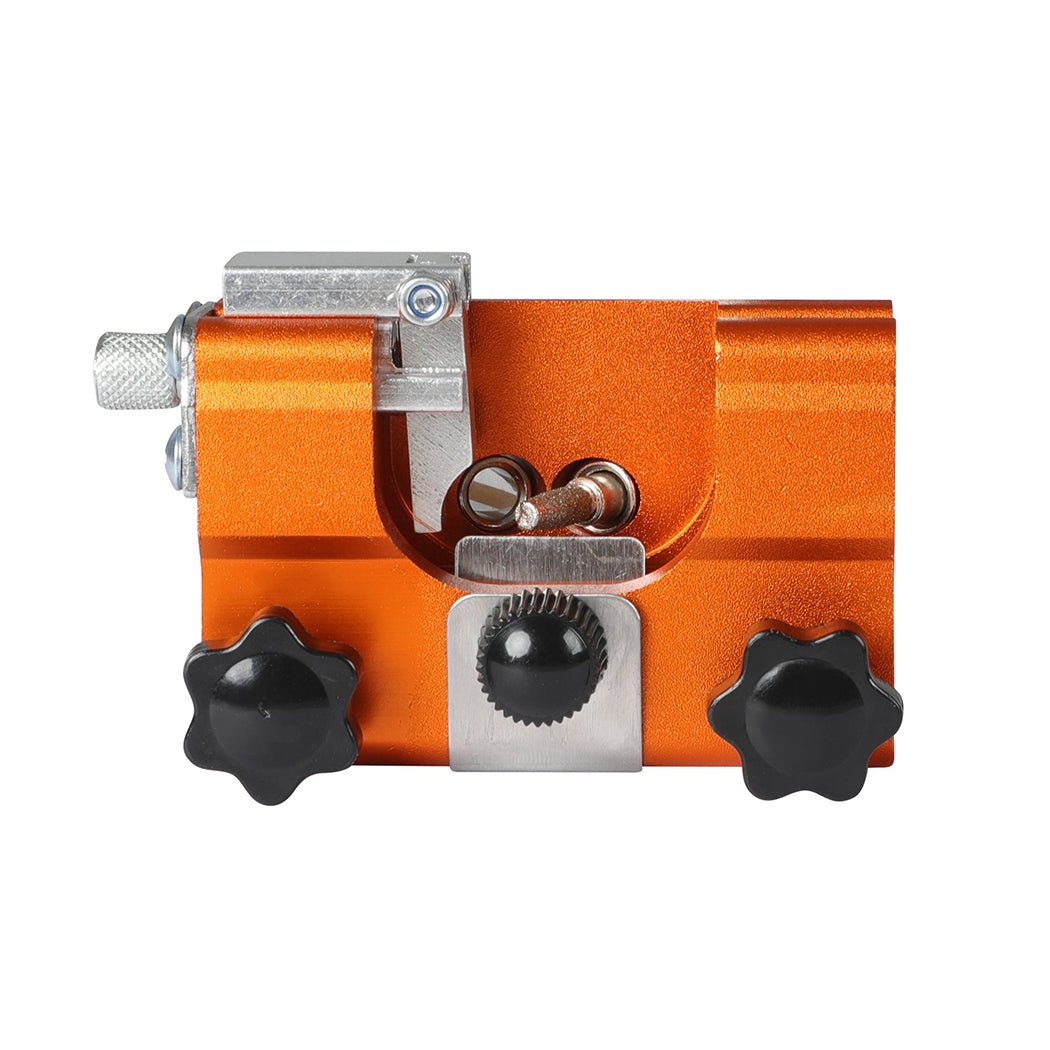 Portable Hand Crank Chainsaw Sharpener with Grinding Heads - Yellow - Rivercity House & Home Co. (ABN 18 642 972 209) - Affordable Modern Furniture Australia