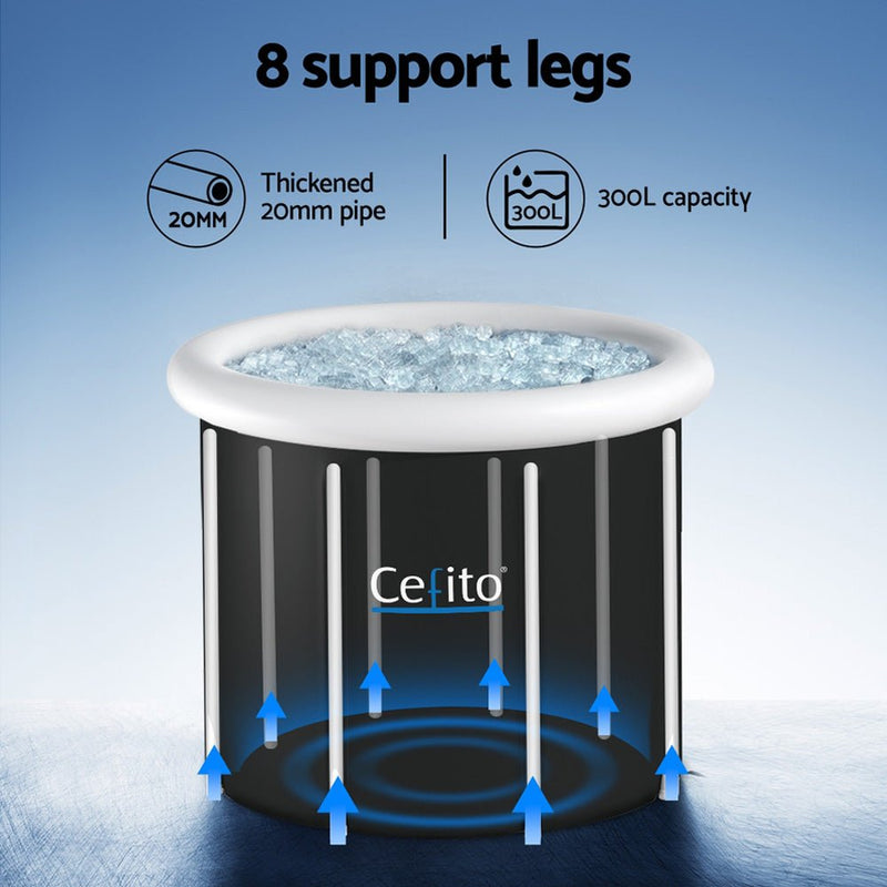 Portable Inflatable Ice Bath Tub 70X80CM - Sports & Fitness > Fitness Accessories - Rivercity House & Home Co. (ABN 18 642 972 209) - Affordable Modern Furniture Australia