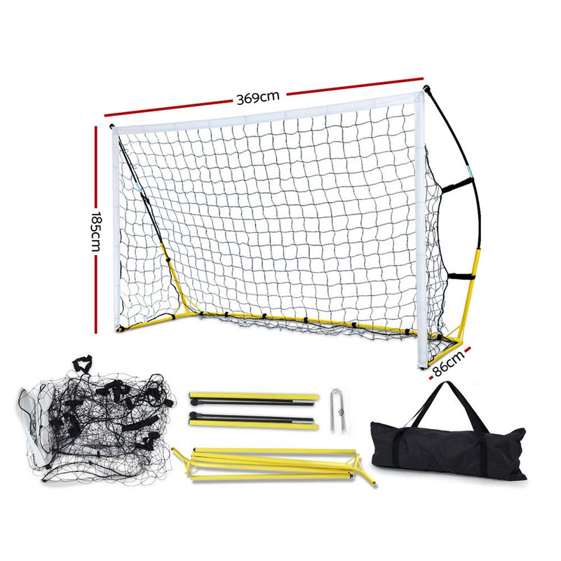 Portable Soccer Football Goal Net Kids Outdoor Training Sports 3.6M XL - Rivercity House & Home Co. (ABN 18 642 972 209) - Affordable Modern Furniture Australia