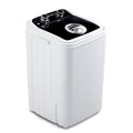 Portable 4.6KG Washing Machine with Spin Dry - Black