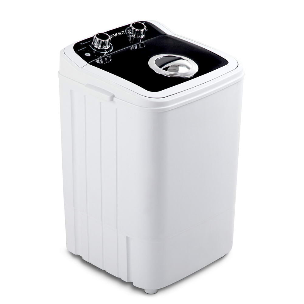 Portable Washing Machine 4.6KG Black - Appliances > Washers, Dryers & Irons > Washing Machines - Rivercity House & Home Co. (ABN 18 642 972 209) - Affordable Modern Furniture Australia
