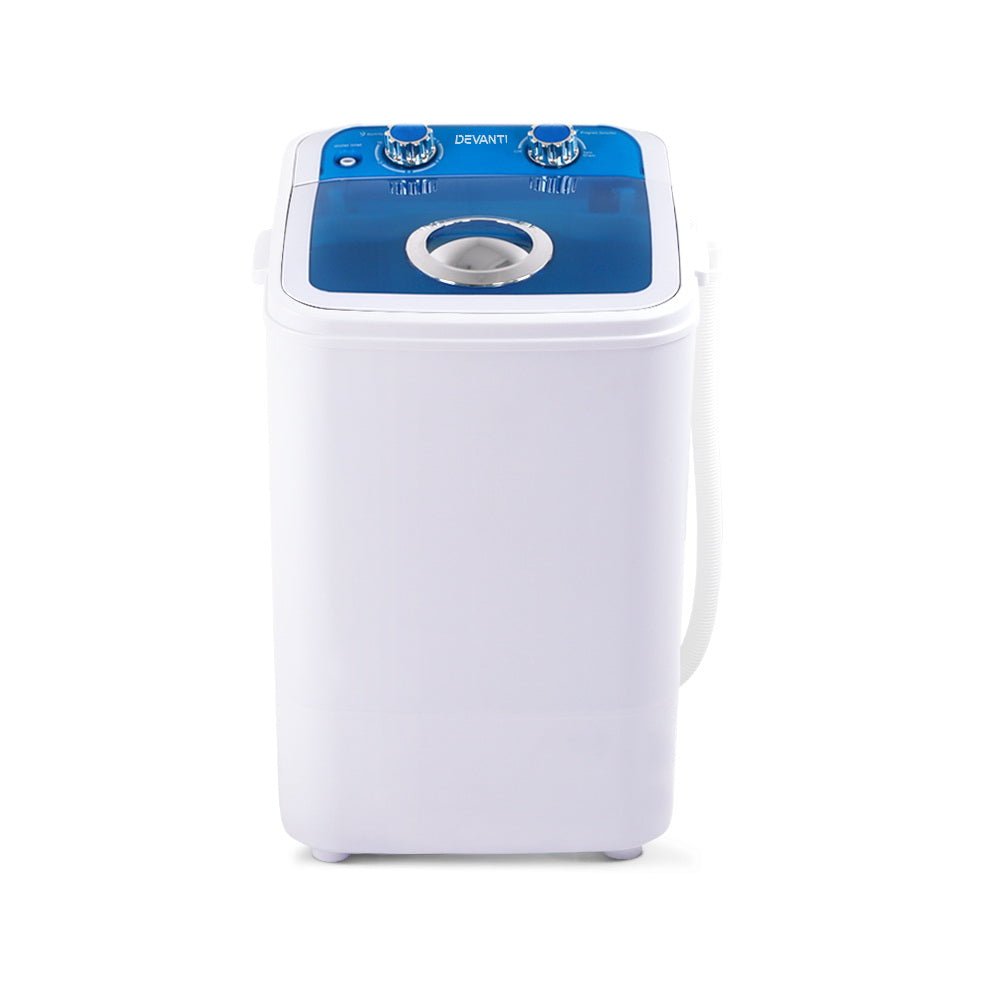 Portable Washing Machine 4.6KG Blue - Appliances > Washers, Dryers & Irons > Washing Machines - Rivercity House & Home Co. (ABN 18 642 972 209) - Affordable Modern Furniture Australia