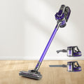 Premium 150 Cordless Handheld Stick Vacuum Cleaner 2 Speed Purple And Grey