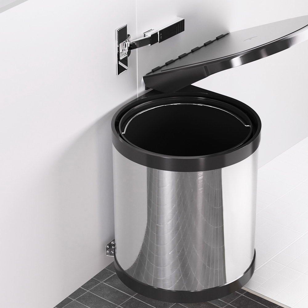 Pull Out Bin Swing Out Bins 12L - Home & Garden > Kitchen Bins > Pull Out Bins - Rivercity House & Home Co. (ABN 18 642 972 209) - Affordable Modern Furniture Australia