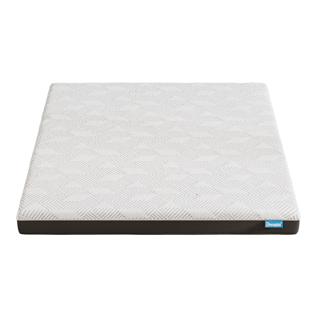 Queen 15cm Medium Firm Gel Memory Foam Cooling Mattress - White - Rivercity House & Home Co. (ABN 18 642 972 209) - Affordable Modern Furniture Australia