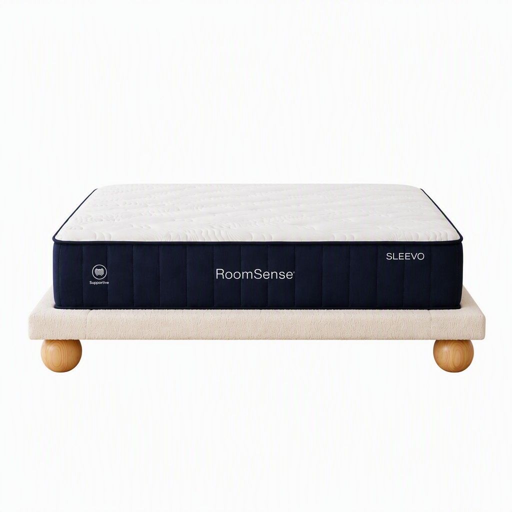 Queen 26cm Firm Mattress and Boucle Bed Frame Bundle - Beige - Furniture > Bedroom > Beds & Bed Frames - Rivercity House & Home Co. (ABN 18 642 972 209) - Affordable Modern Furniture Australia
