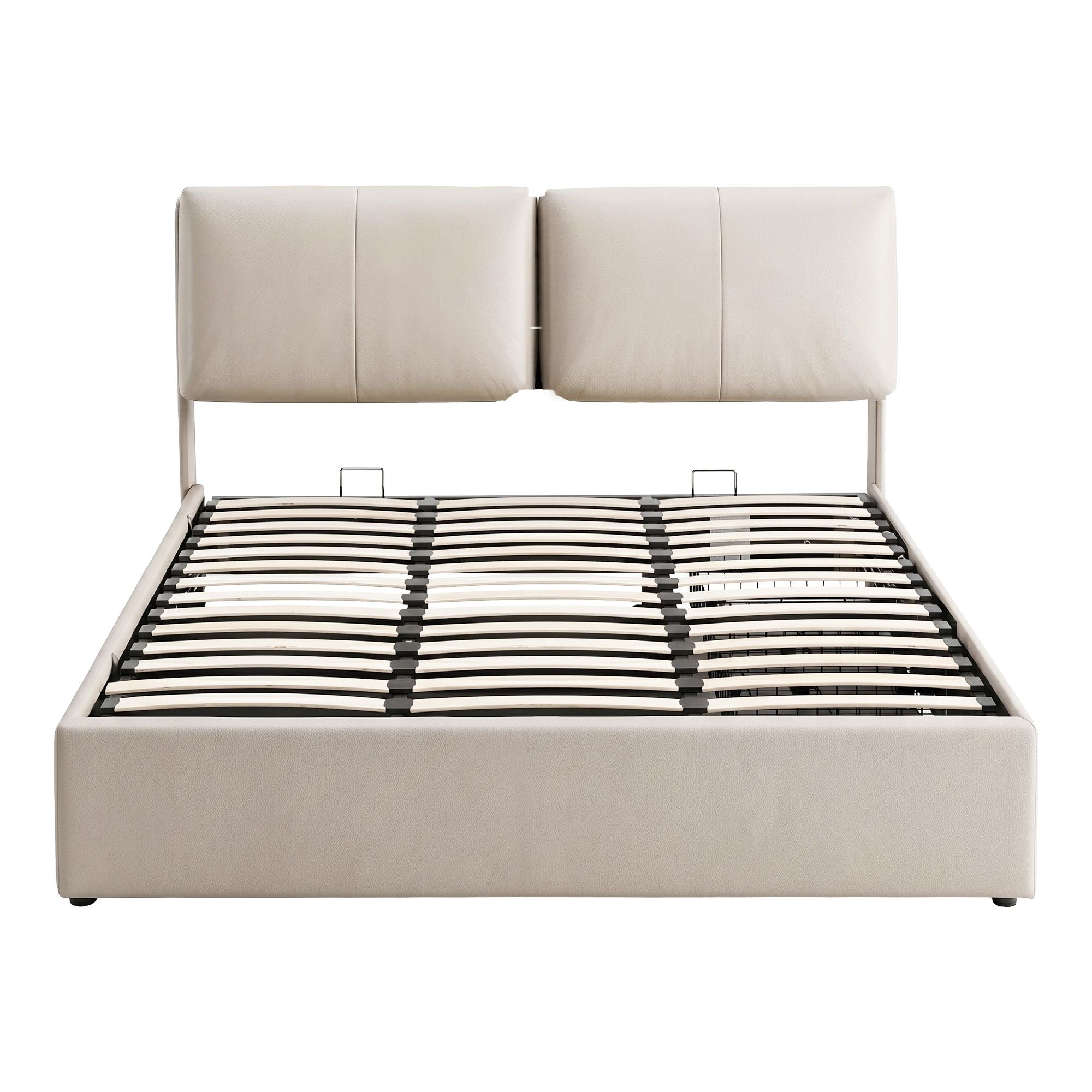 Queen Bed Frame Gas Lift Storage 3 Drawers Adjustable Headboard Platform Base - Furniture > Bedroom > Beds & Bed Frames - Rivercity House & Home Co. (ABN 18 642 972 209) - Affordable Modern Furniture Australia