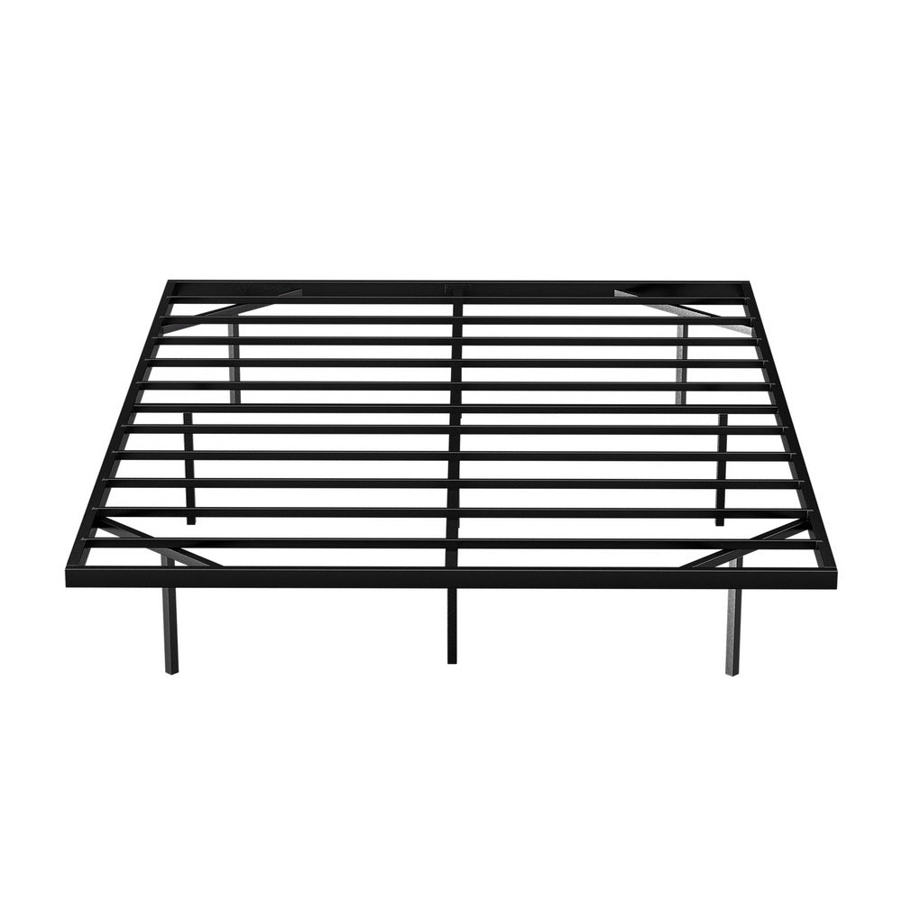 Queen Bed Frame,Floating Metal Bed Frame with Smart LED Lights - Sturdy Metal Platform Bed Base, Silent Design, Tool - Free Assembly, 300KG Capacity for Home/Hotel/Master Bedroom? - Furniture > Bedroom > Beds & Bed Frames - Rivercity House & Home Co. (ABN 18 642 972 209) - Affordable Modern Furniture Australia