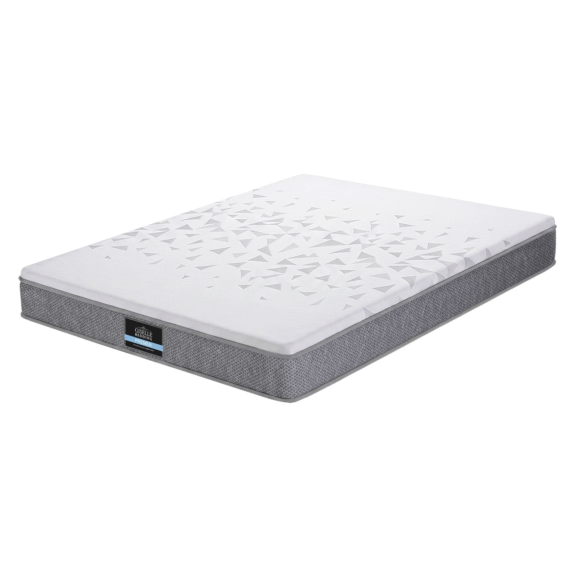 Queen Mattress 23cm Pocket Spring Mattress with Adjustable Firmness Reversible Foam Layer for Medium Firm & Firm Support Motion Isolation Bedroom Bed - Furniture > Mattresses > Queen Mattress - Rivercity House & Home Co. (ABN 18 642 972 209) - Affordable Modern Furniture Australia