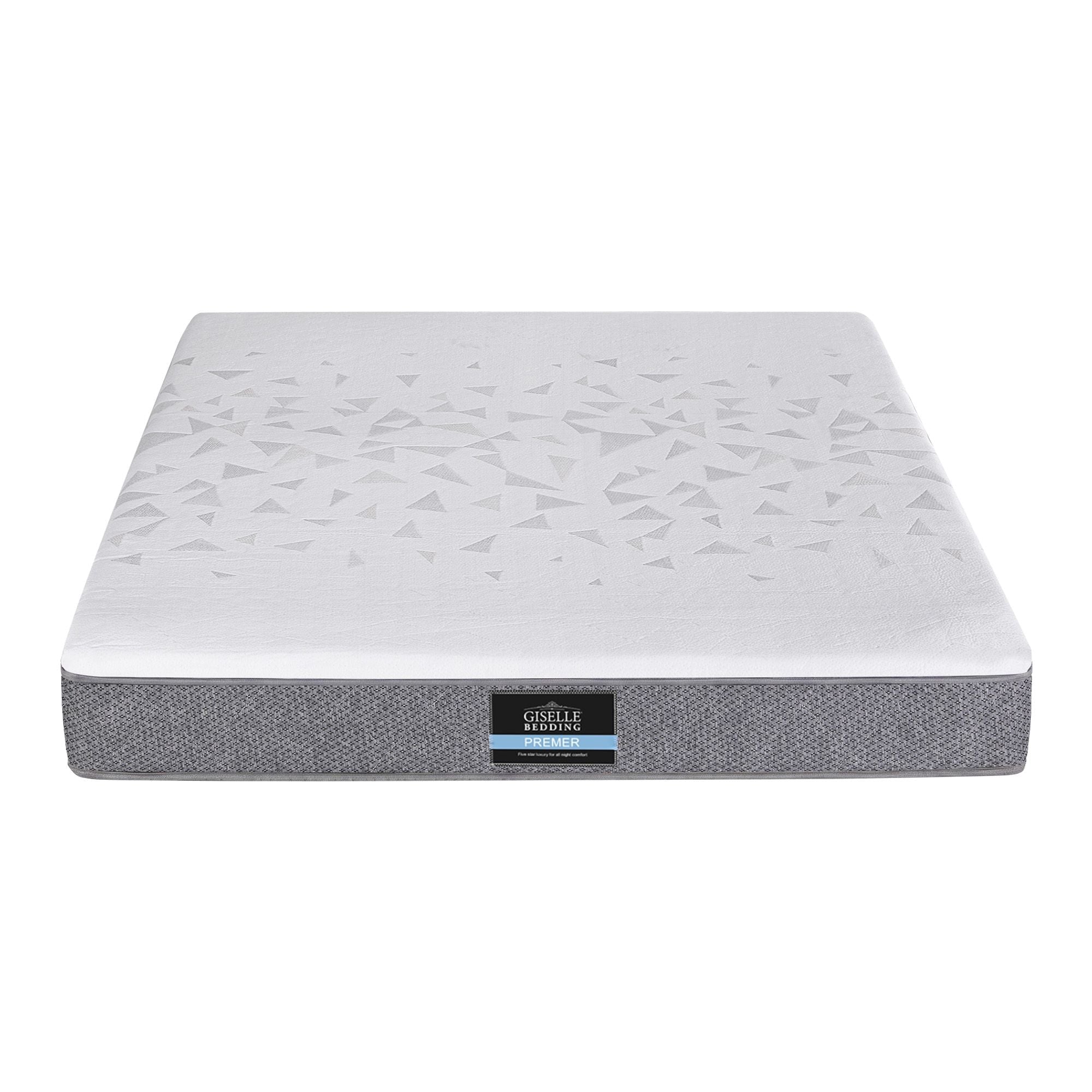 Queen Mattress 23cm Pocket Spring Mattress with Adjustable Firmness Reversible Foam Layer for Medium Firm & Firm Support Motion Isolation Bedroom Bed - Furniture > Mattresses > Queen Mattress - Rivercity House & Home Co. (ABN 18 642 972 209) - Affordable Modern Furniture Australia