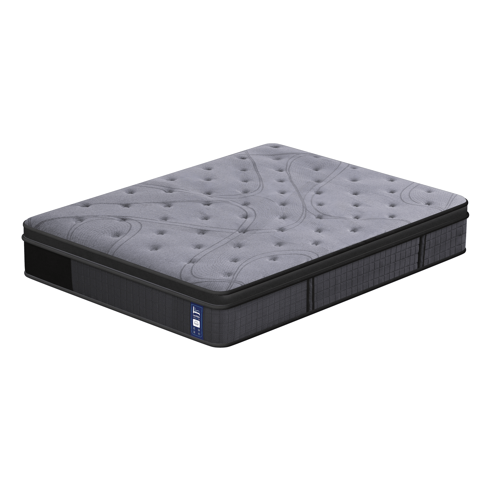 Queen Mattress 33 cm 7 - Zone Pocket Spring 8.0 Extra Firm with Dual - Row Edge Support & Breathable Knit Cover - Furniture > Mattresses > Queen Mattress - Rivercity House & Home Co. (ABN 18 642 972 209) - Affordable Modern Furniture Australia
