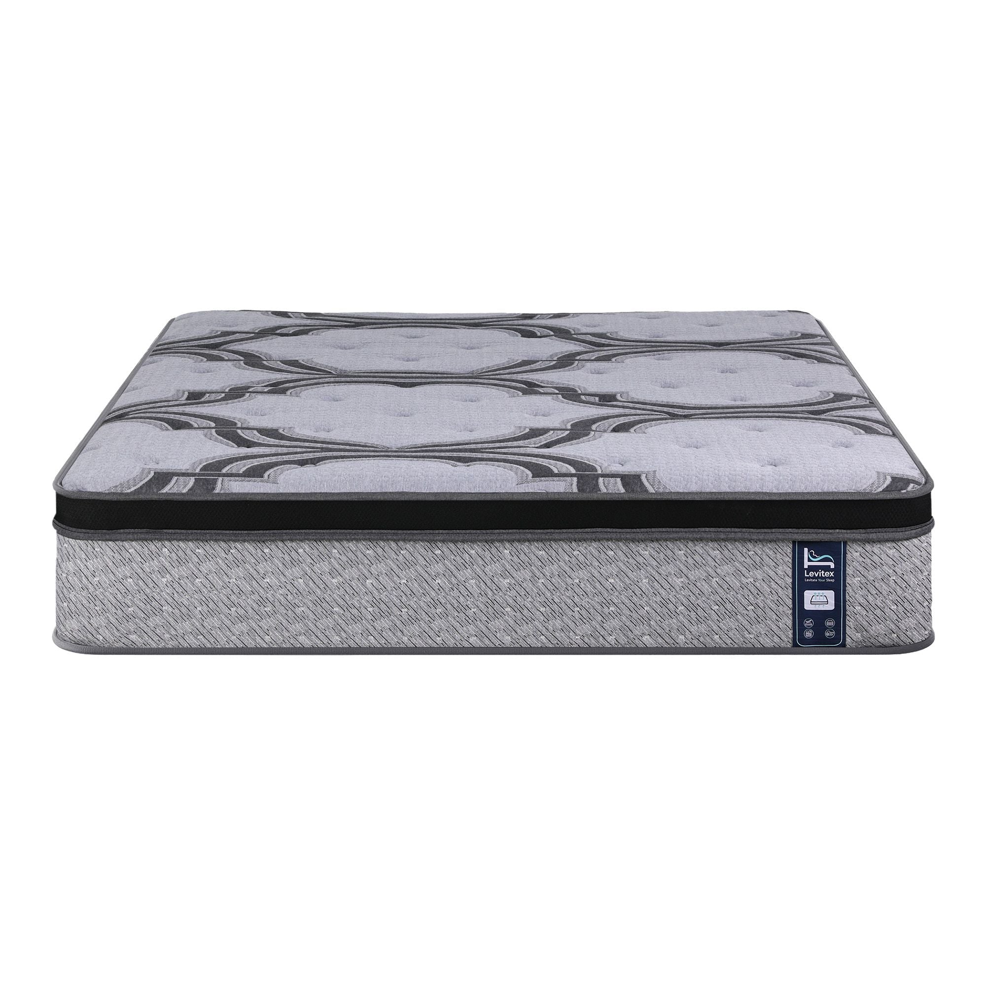 Queen Mattress 34 cm 5 - Zone Pocket Spring with Latex & Memory Foam or Extra Lumbar & Shoulder Support - Furniture > Mattresses > Queen Mattress - Rivercity House & Home Co. (ABN 18 642 972 209) - Affordable Modern Furniture Australia