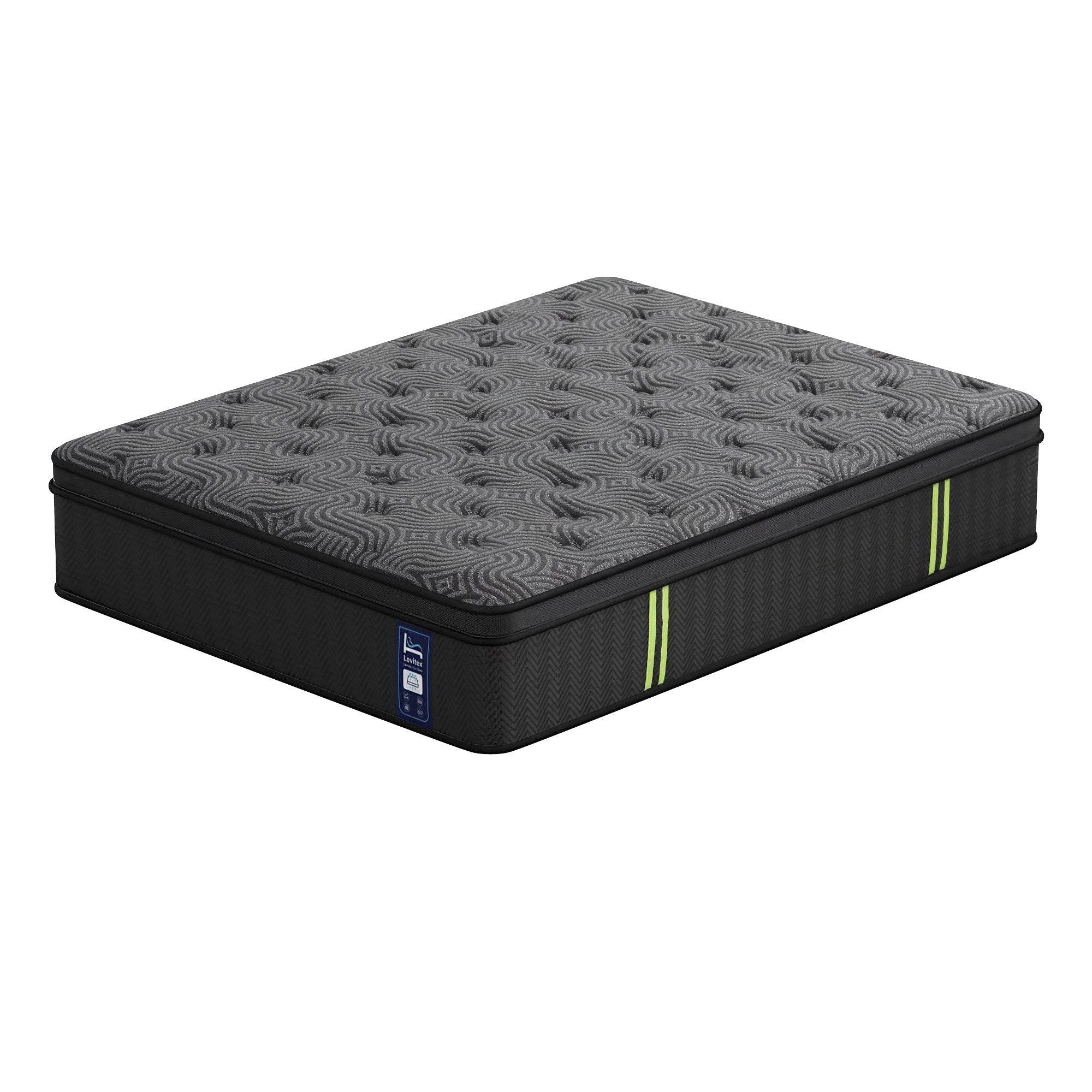 Queen Mattress 34 cm 5 - Zone Pressure Relief Pocket Spring with Reinforced Edge Support & Breathable Gel Memory Foam Hybrid Mattress - Furniture > Mattresses > Queen Mattress - Rivercity House & Home Co. (ABN 18 642 972 209) - Affordable Modern Furniture Australia