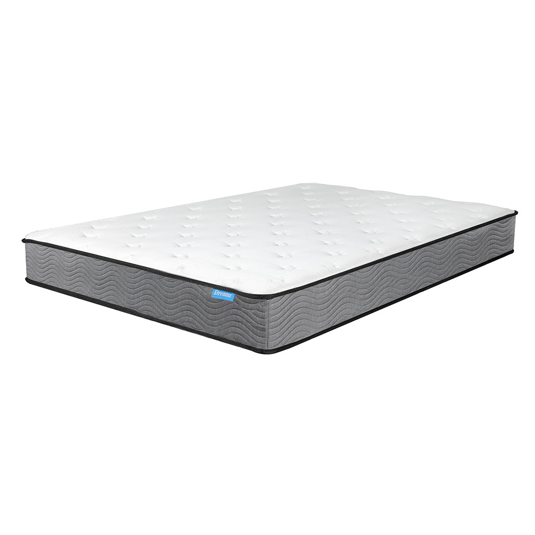 Queen Pocket Spring Mattress Extra Firm 23cm - White - Rivercity House & Home Co. (ABN 18 642 972 209) - Affordable Modern Furniture Australia
