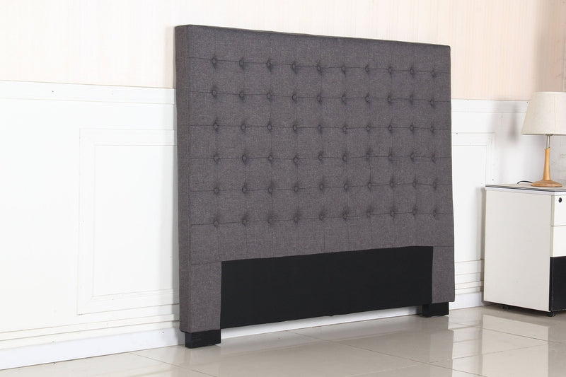 Queen Size | Cilantro Headboard (Charcoal) - Rivercity House & Home Co. (ABN 18 642 972 209) - Affordable Modern Furniture Australia