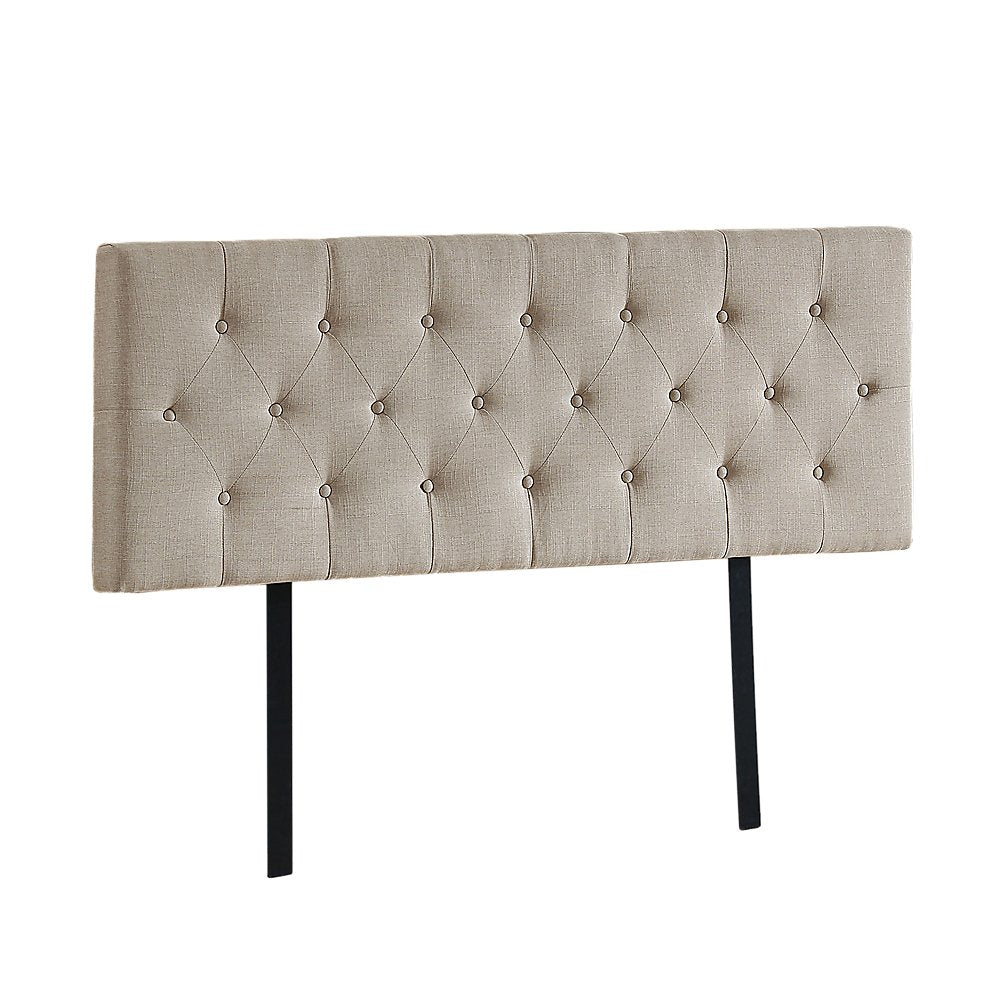 Queen Size | Deluxe Headboard Bedhead (Beige) - Rivercity House & Home Co. (ABN 18 642 972 209) - Affordable Modern Furniture Australia