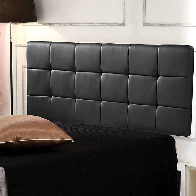 Queen Size | Deluxe Headboard Bedhead (Black) - Rivercity House & Home Co. (ABN 18 642 972 209) - Affordable Modern Furniture Australia