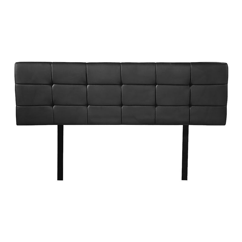 Queen Size | Deluxe Headboard Bedhead (Black) - Rivercity House & Home Co. (ABN 18 642 972 209) - Affordable Modern Furniture Australia