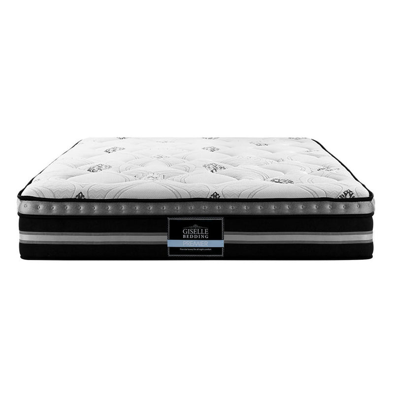 Queen Size | Galaxy Euro Top Cool Gel Pocket Spring Mattress (Medium Firm) - Rivercity House & Home Co. (ABN 18 642 972 209) - Affordable Modern Furniture Australia