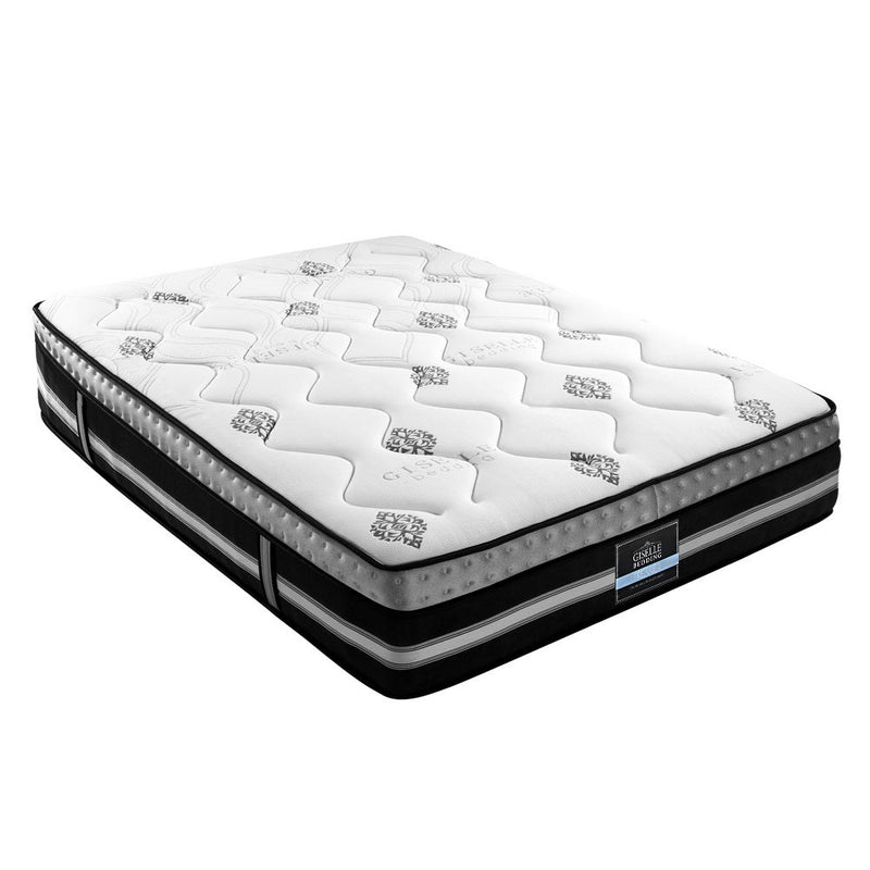 Queen Size | Galaxy Euro Top Cool Gel Pocket Spring Mattress (Medium Firm) - Rivercity House & Home Co. (ABN 18 642 972 209) - Affordable Modern Furniture Australia