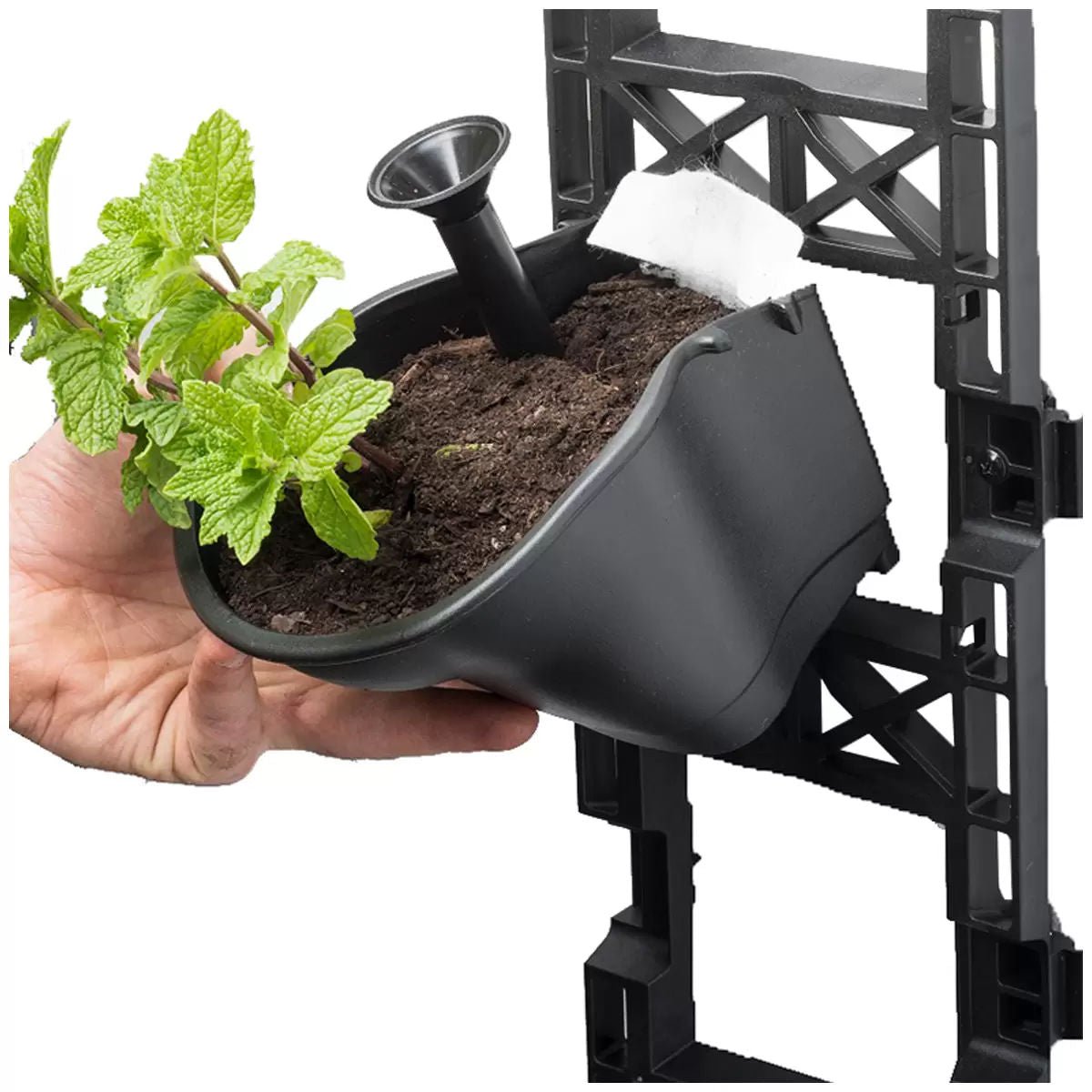 Quint vertical garden with 8 frames and 40 pots - Home & Garden > Garden Tools > Gardening Tools - Rivercity House & Home Co. (ABN 18 642 972 209) - Affordable Modern Furniture Australia