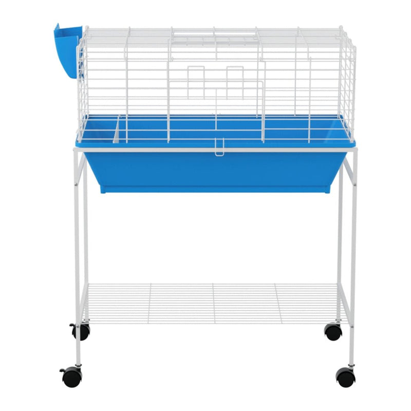 Rabbit Cage Hutch Cages Indoor Hamster Enclosure Carrier Bunny Blue - Pet Care > Cat Supplies - Rivercity House & Home Co. (ABN 18 642 972 209) - Affordable Modern Furniture Australia