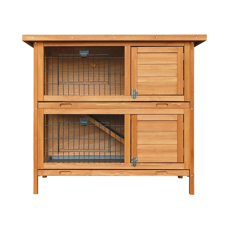 Rabbit Hutch Wooden Chicken Coop Pet Hutch 82cm x 91.5cm x 45cm - Pet Care > Coops & Hutches - Rivercity House & Home Co. (ABN 18 642 972 209) - Affordable Modern Furniture Australia