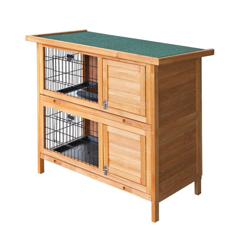 Rabbit Hutch Wooden Chicken Coop Pet Hutch 82cm x 91.5cm x 45cm - Pet Care > Coops & Hutches - Rivercity House & Home Co. (ABN 18 642 972 209) - Affordable Modern Furniture Australia