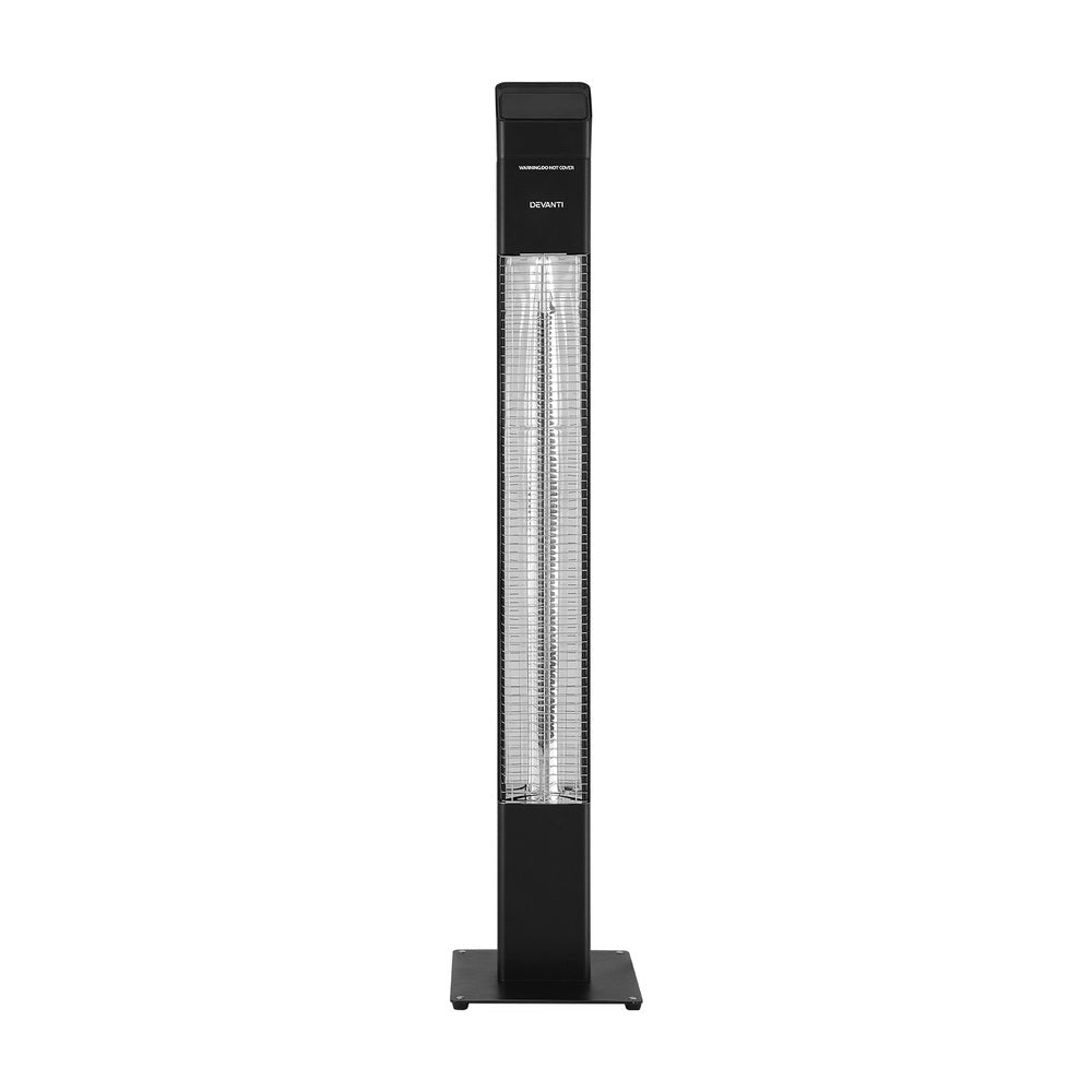 Radiant Tower Heater Electric Portable Remote Control 2000W Heating - Appliances > Heaters - Rivercity House & Home Co. (ABN 18 642 972 209) - Affordable Modern Furniture Australia