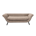 Raised Elevated Soft Pet Sofa Bed - Coffee