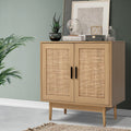 Rattan Buffet Sideboard Cabinet